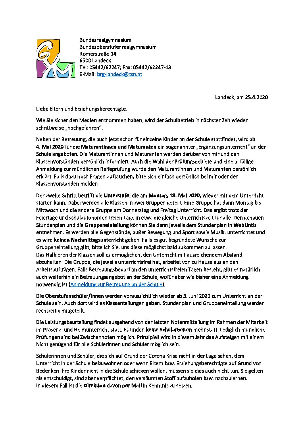 BRG/BORG Landeck